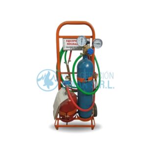 AC+ equipo micro sold. oxig-butano comp. 1/2m3 x 1kg