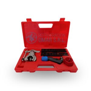 AC+ CT-808 Kit pestañadora excéntrica 3/16" - 3/4"+ cortadora de caños + escariador