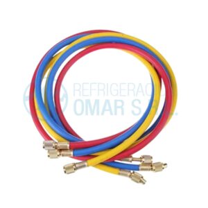 Manguera AC+ 1/4"x 1/4" para R410 de 90 cm x unidad
