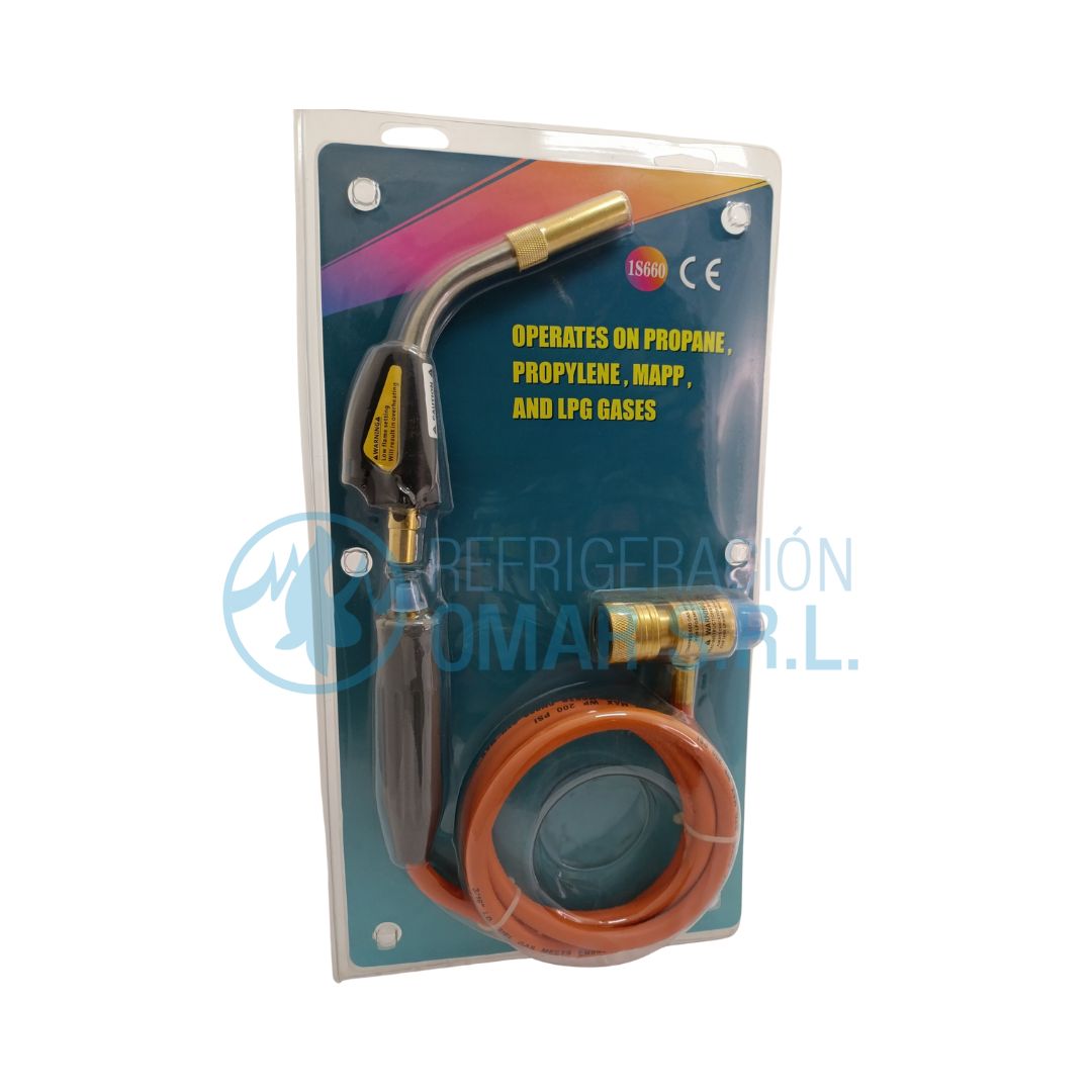 AC+ RTM1S660 antorcha de mano c/enc y manguera 1.40m