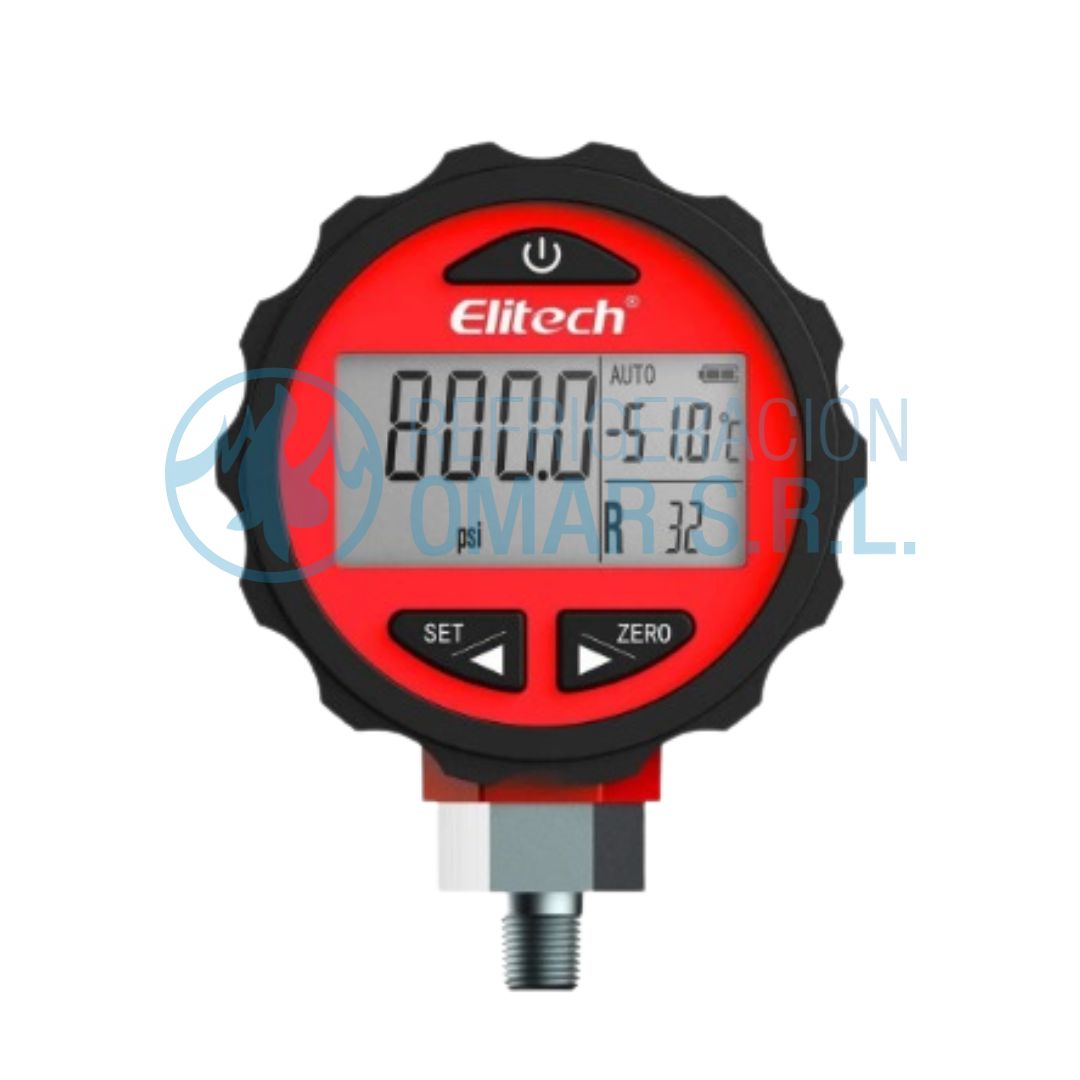 ELITECH PG-30 PRO manometro dig. presión alta 0-800Psi