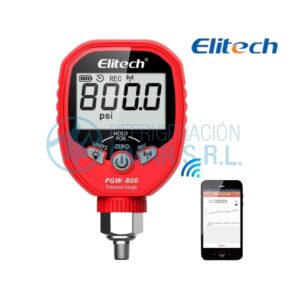 ELITECH PGW-800 manómetro dig. presión alta 0-800Psi c/app