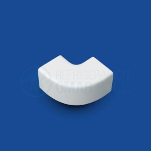 CPAC6050 curva plana 60x50mm blanco