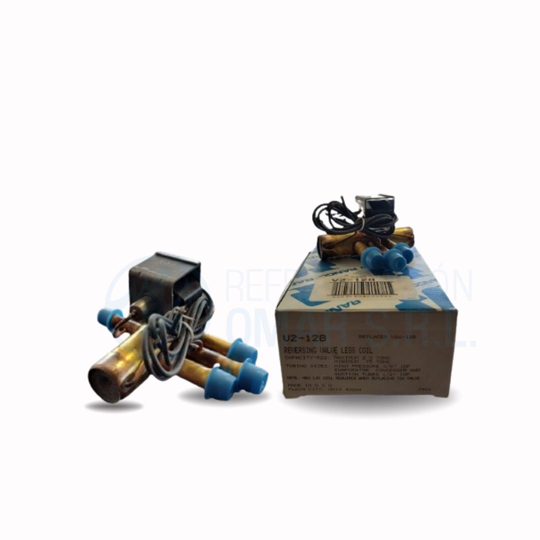 Válvula inversora RANCO V2-128 3/8" x 1/2" hasta 7500frig c/bob