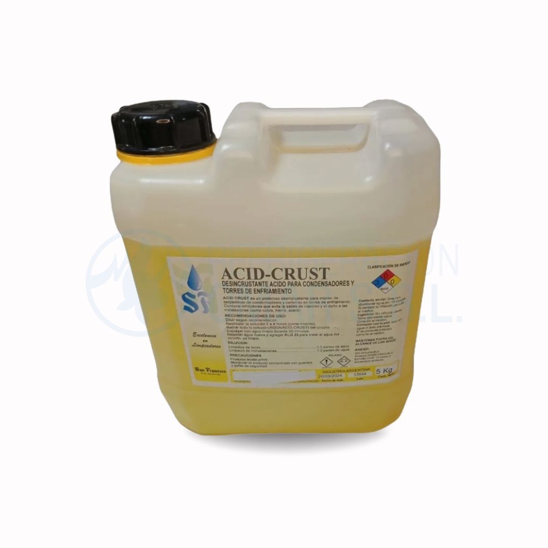 ACID-CRUST x 5k desincrustante base ácida