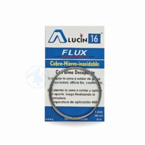 ALUCIN 16 FLUX soldadura c/alma decapante
