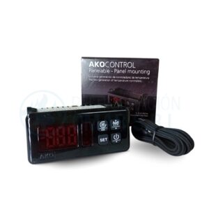 AKO14312 12v 3 salidas 2 sondas -50,0ºC a +99,9ºC