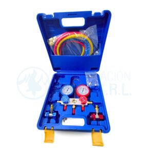 AC+ M-8 sist. analiz. c/manguera 1,5m  (R22/R134)