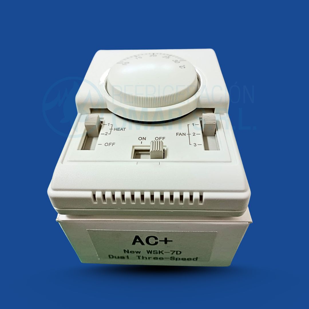 Termostato Dual New WSK-7D 3 velocidades AC+