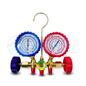 AC+ M-11 manifold c/visor s/manguera (multi-gas)